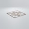 Ekena Millwork Large Jamestown Decorative Fretwork Wood Wall Panels, Hickory, 23 3/8"W x 23 3/8"H x 3/8"T WALW24X24X0375JTNHI - alternate 5